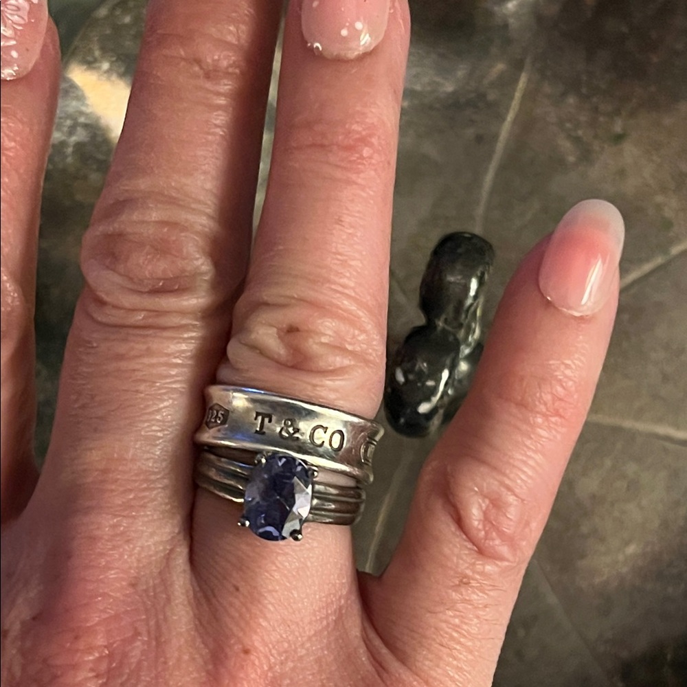 Sterling + Lavender Amethyst Engagement Ring